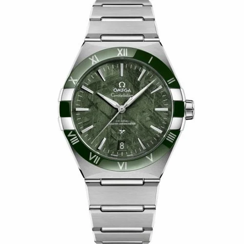 Omega Constellation Master Chronometer 41 Stainless Steel - Ceramic / Green Meteorite 131.30.41.21.99.002 (13130412199002)
